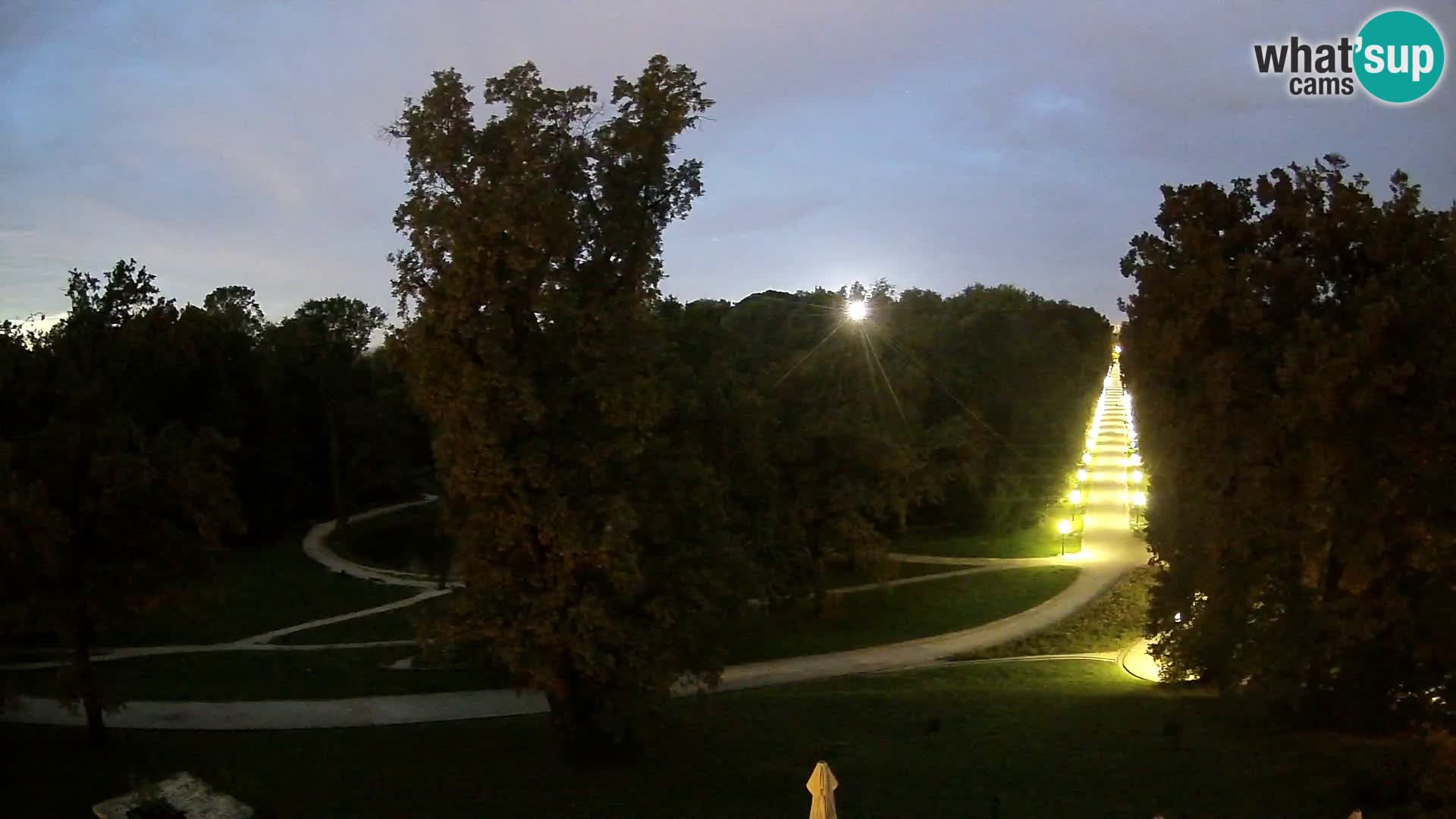 Webcam parko Maksimir – Zagabria