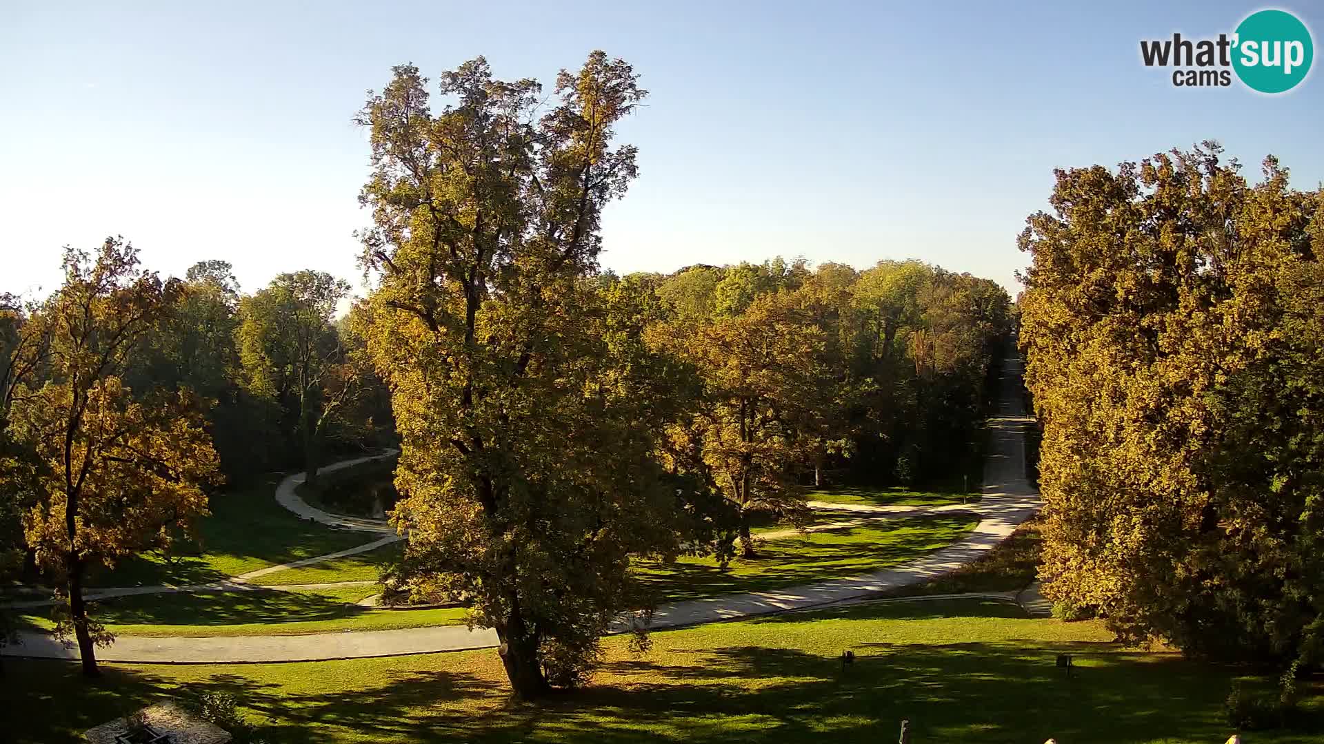 Webcam parko Maksimir – Zagabria