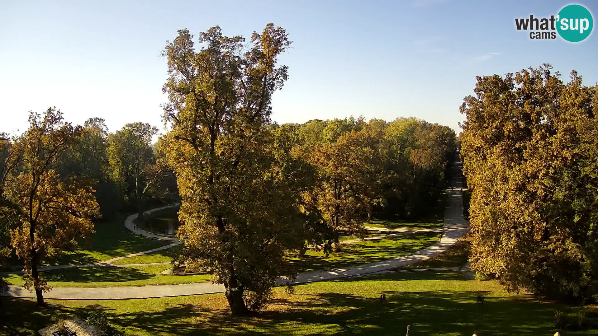 Webcam parko Maksimir – Zagabria