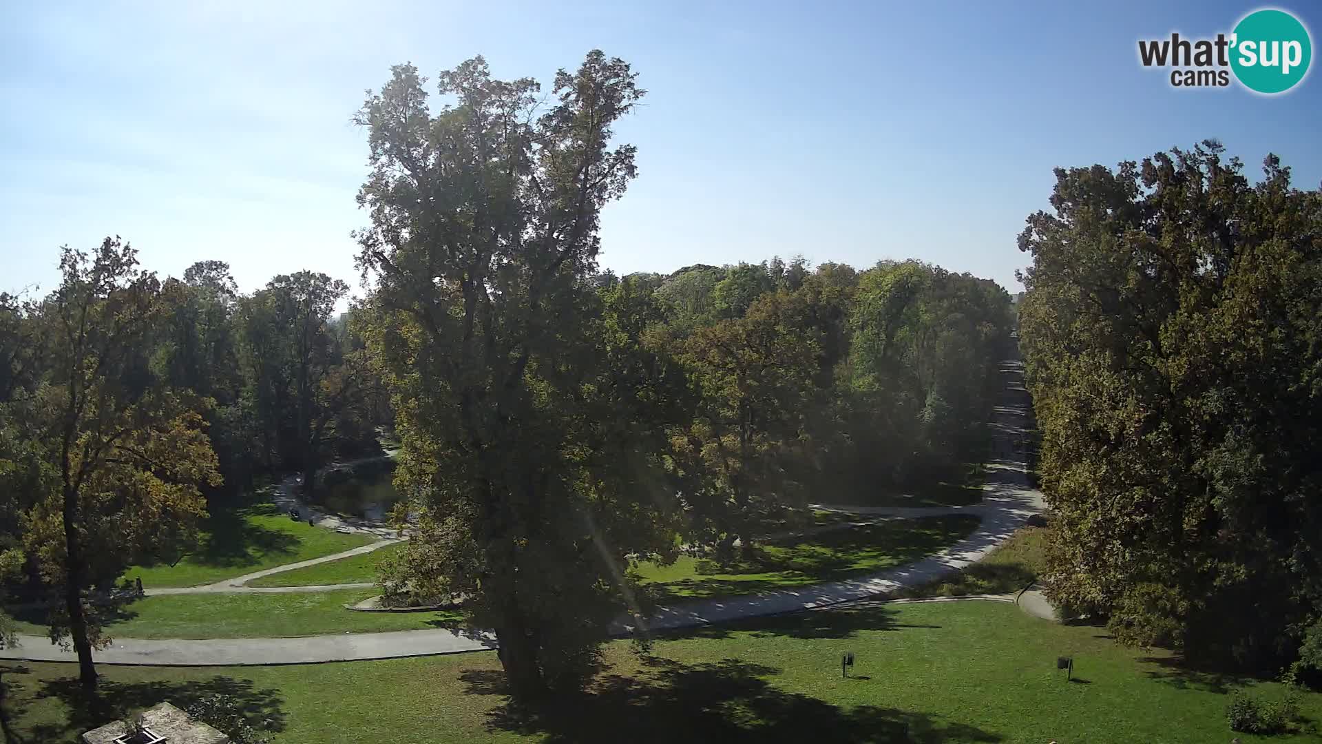 Spletna kamera park Maksimir – Zagreb