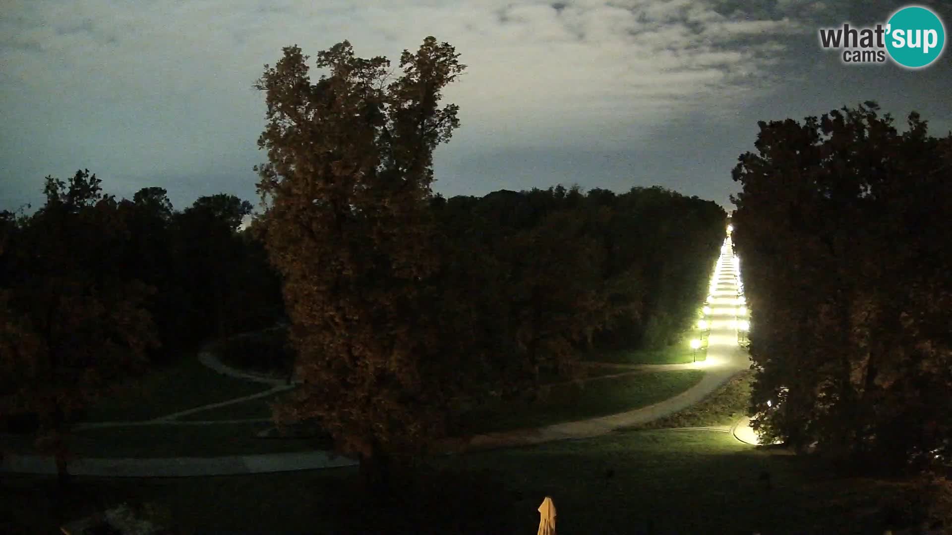 Webcam parko Maksimir – Zagabria