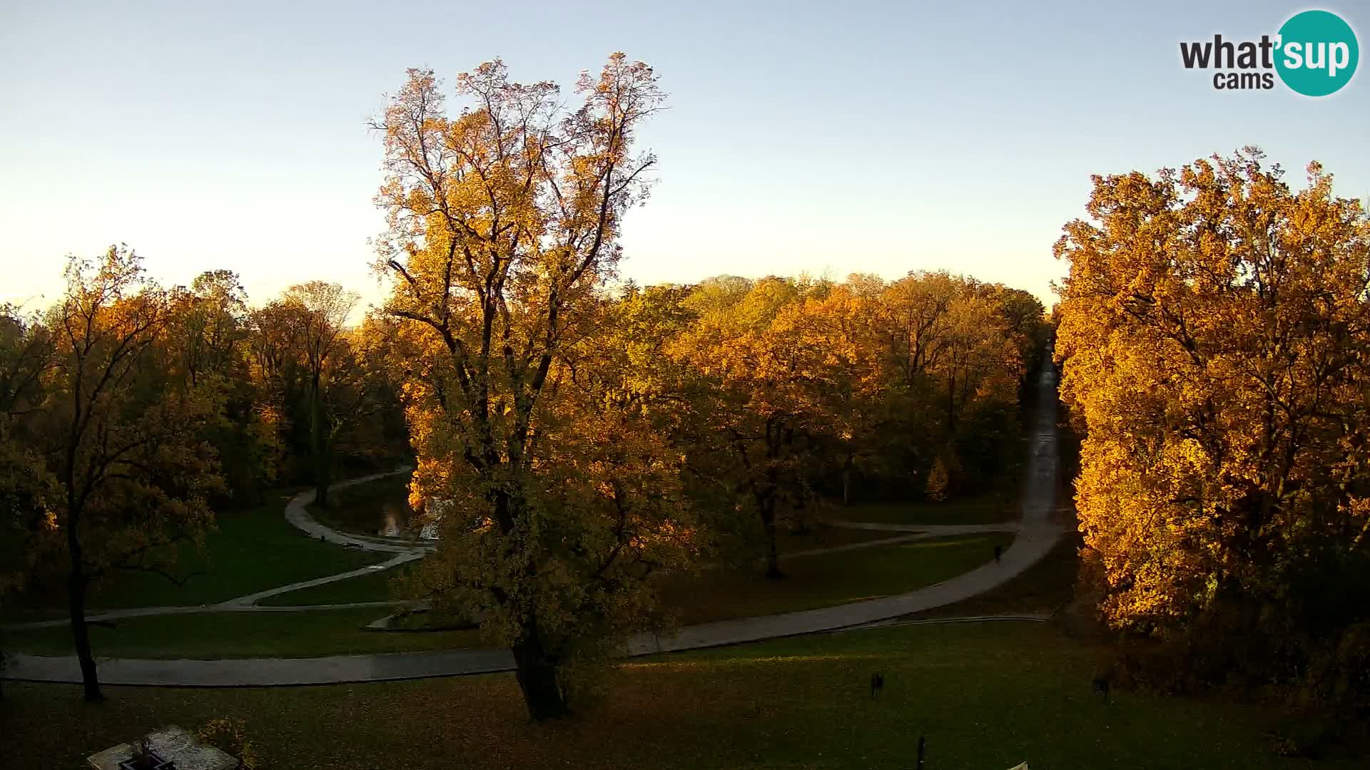 Webcam parko Maksimir – Zagabria