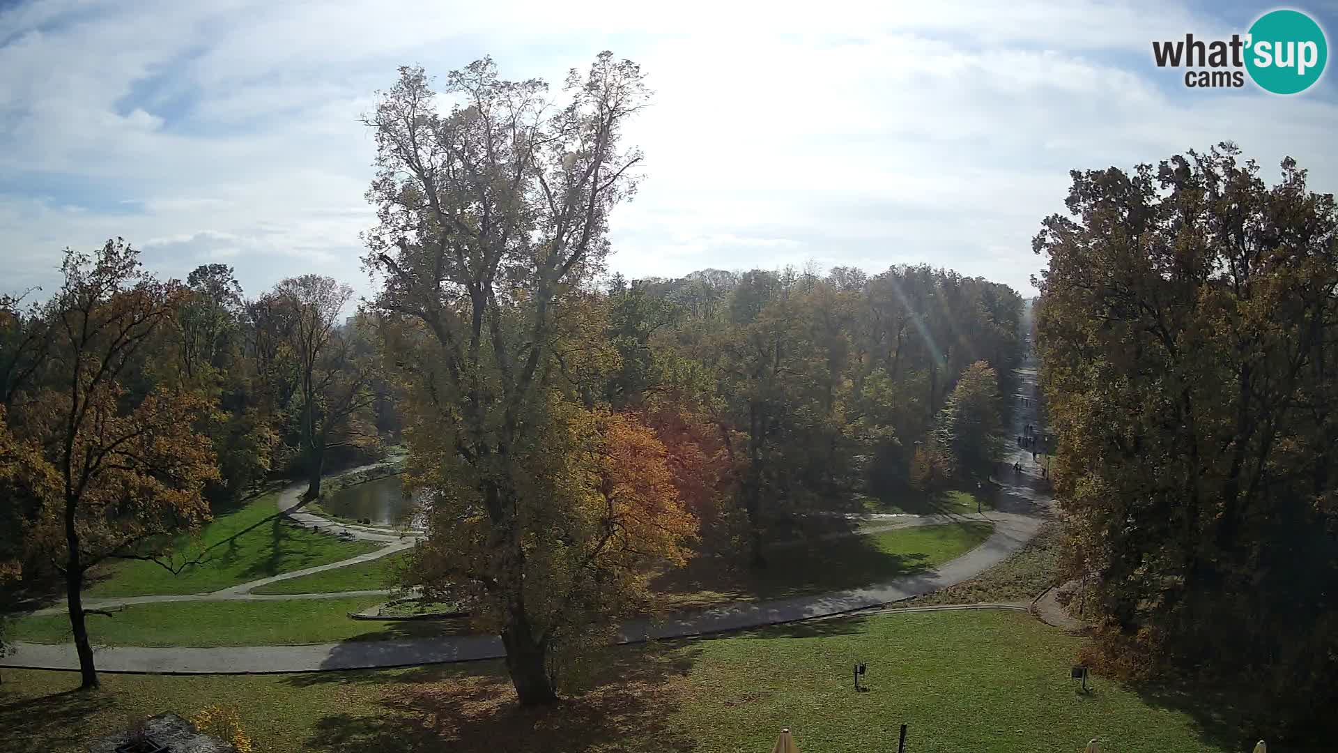 Webcam parko Maksimir – Zagabria