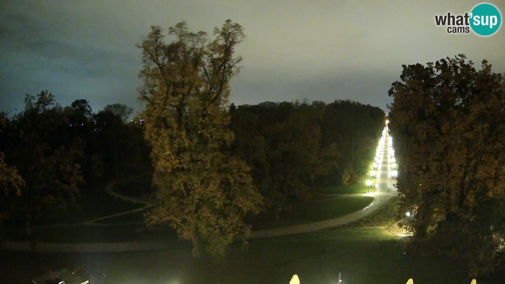 Webcam parko Maksimir – Zagabria