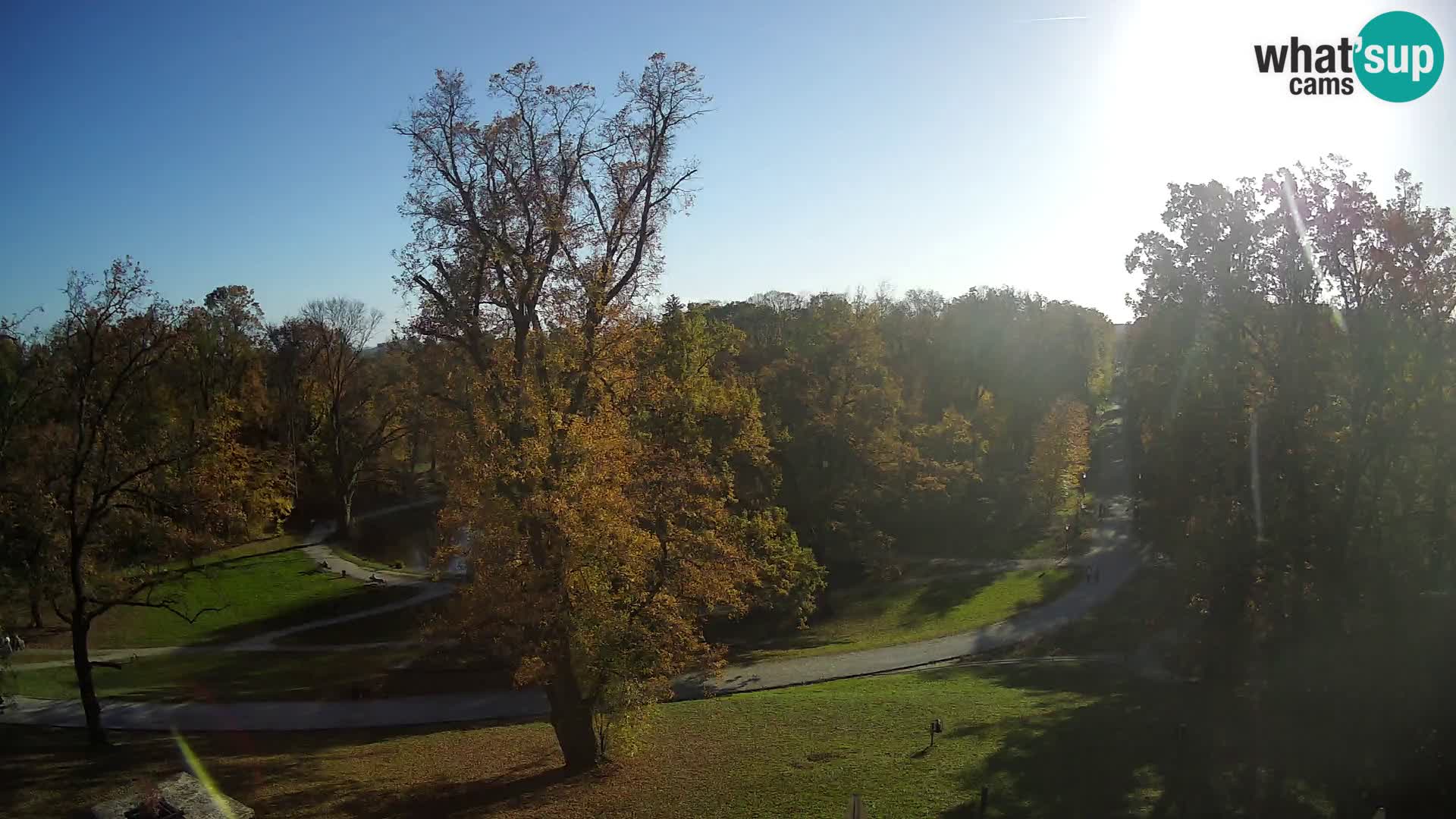Spletna kamera park Maksimir – Zagreb