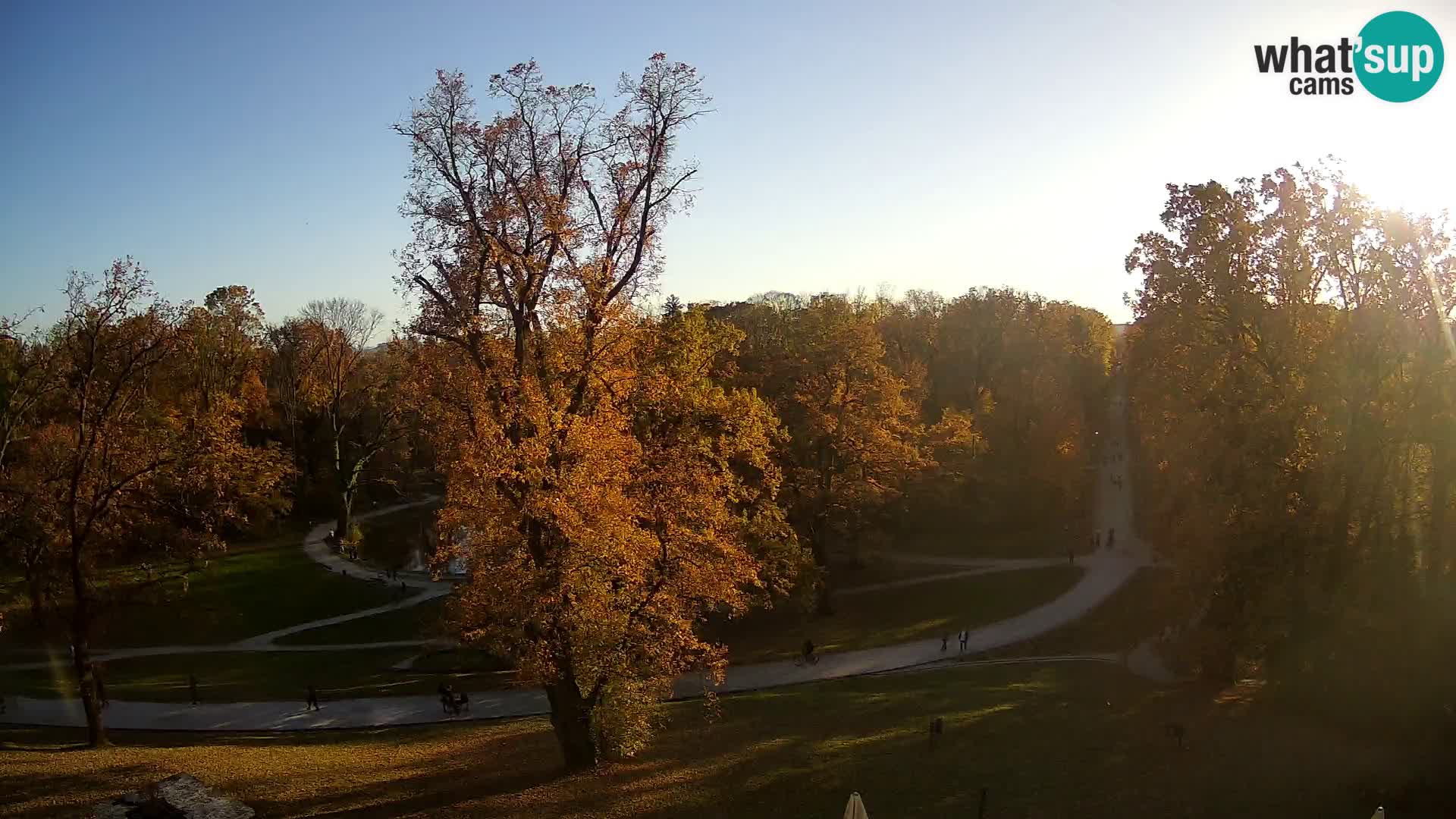 Webcam parko Maksimir – Zagabria