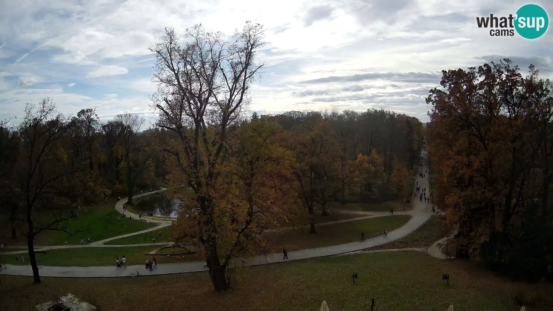 Webcam parko Maksimir – Zagabria