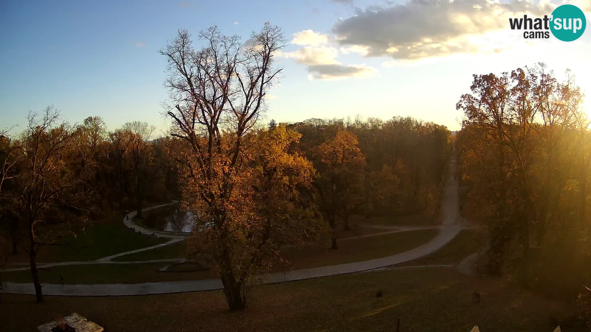Webcam parko Maksimir – Zagabria