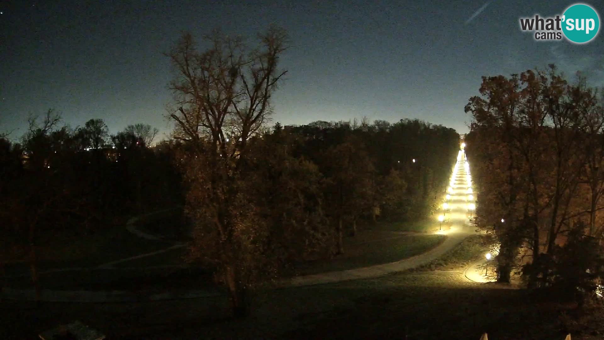 Webcam parko Maksimir – Zagabria