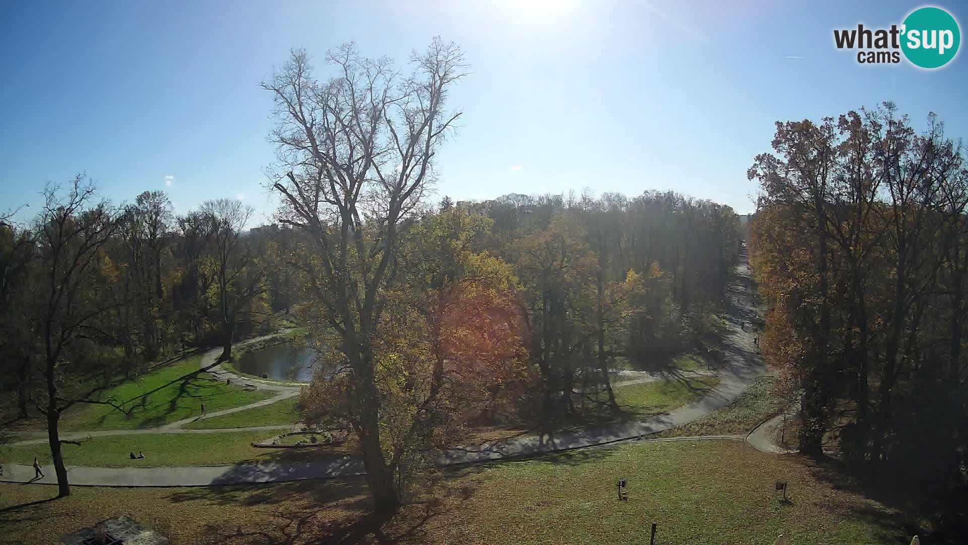 Webcam parko Maksimir – Zagabria