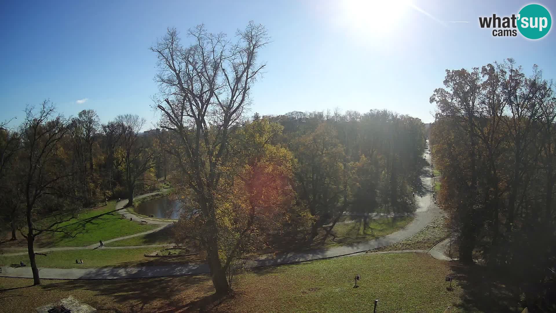 Webcam parko Maksimir – Zagabria