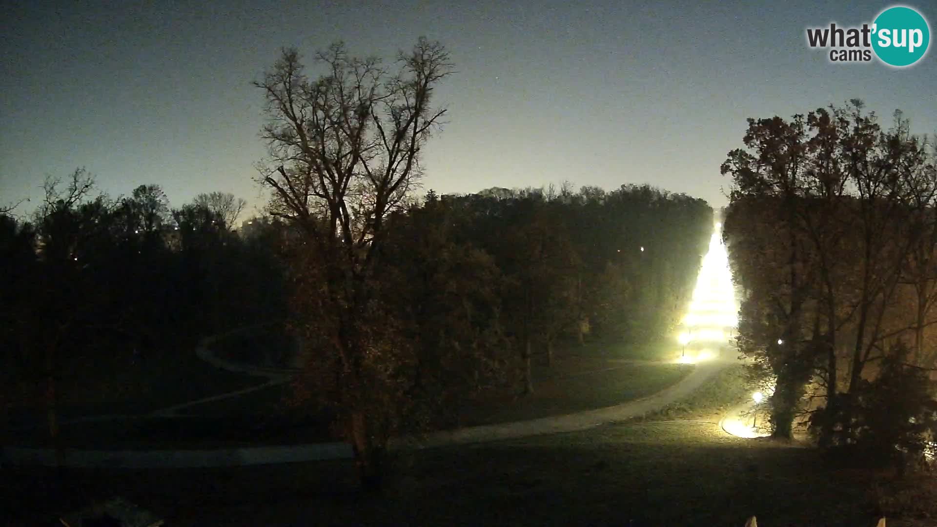 Webcam parko Maksimir – Zagabria