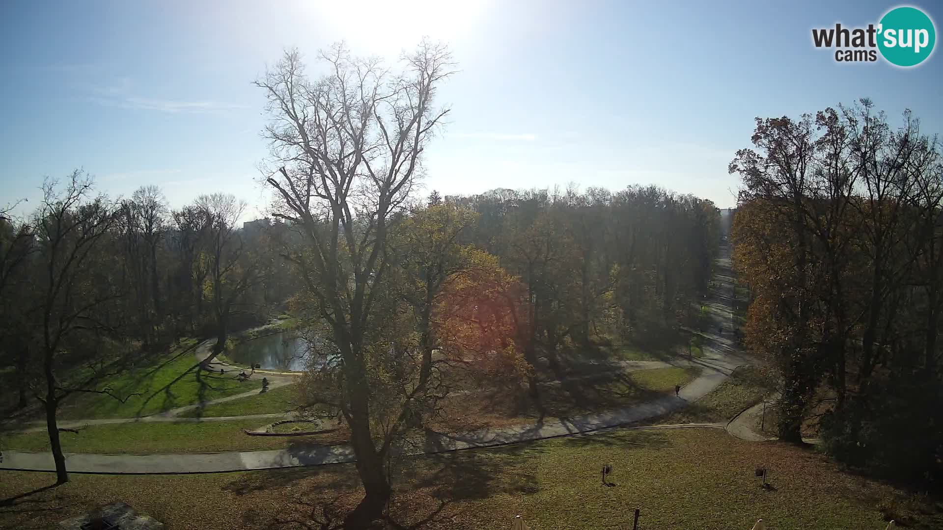 Spletna kamera park Maksimir – Zagreb
