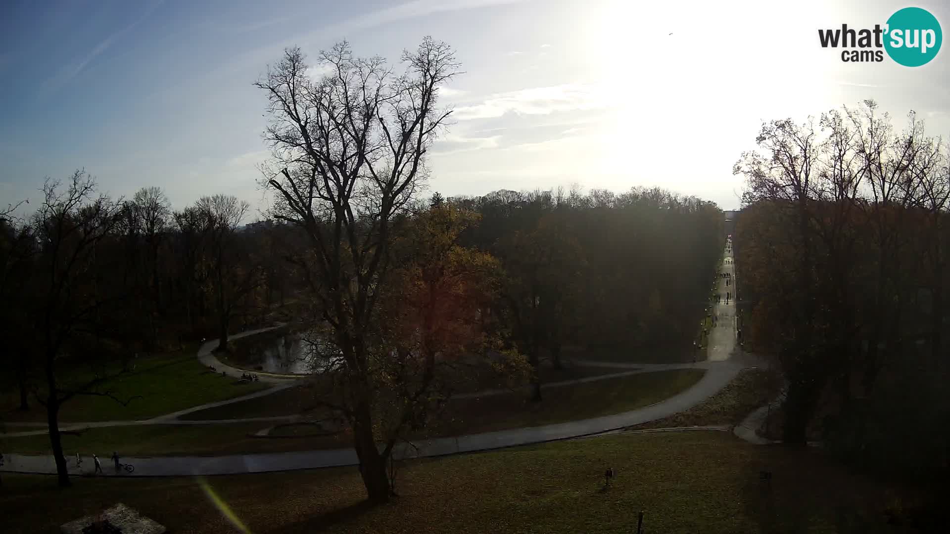 Spletna kamera park Maksimir – Zagreb