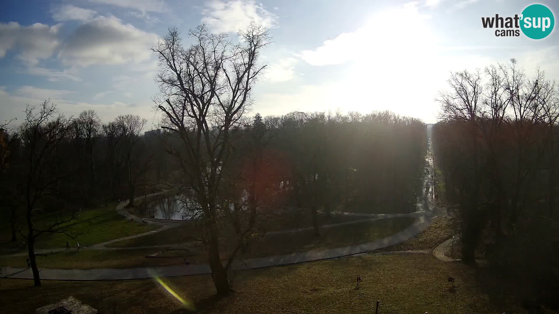 Spletna kamera park Maksimir – Zagreb