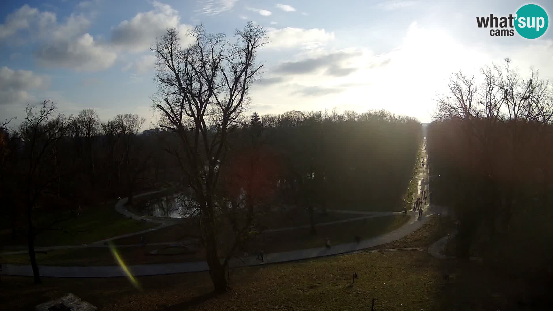 Spletna kamera park Maksimir – Zagreb