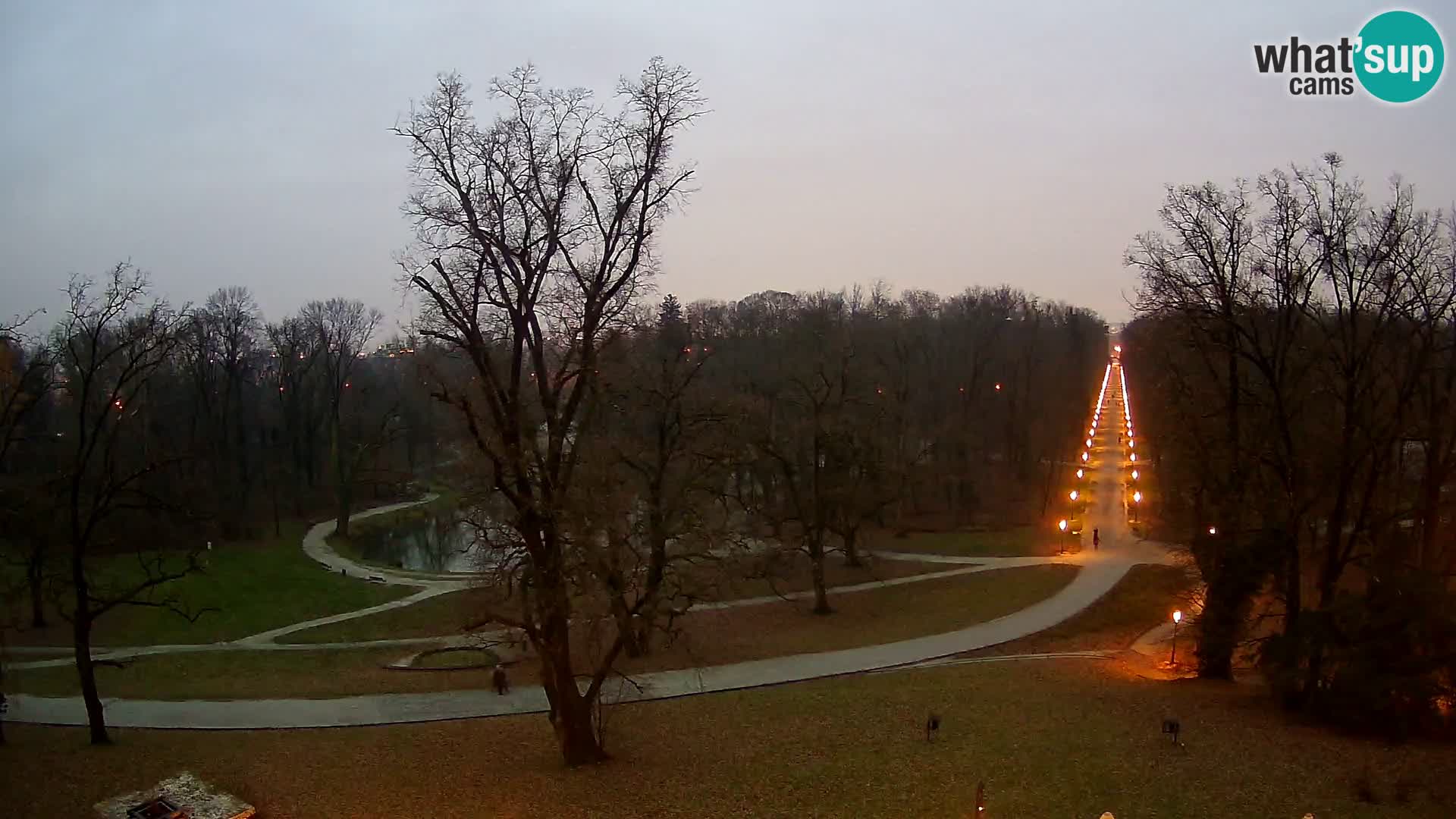 Webcam parko Maksimir – Zagabria