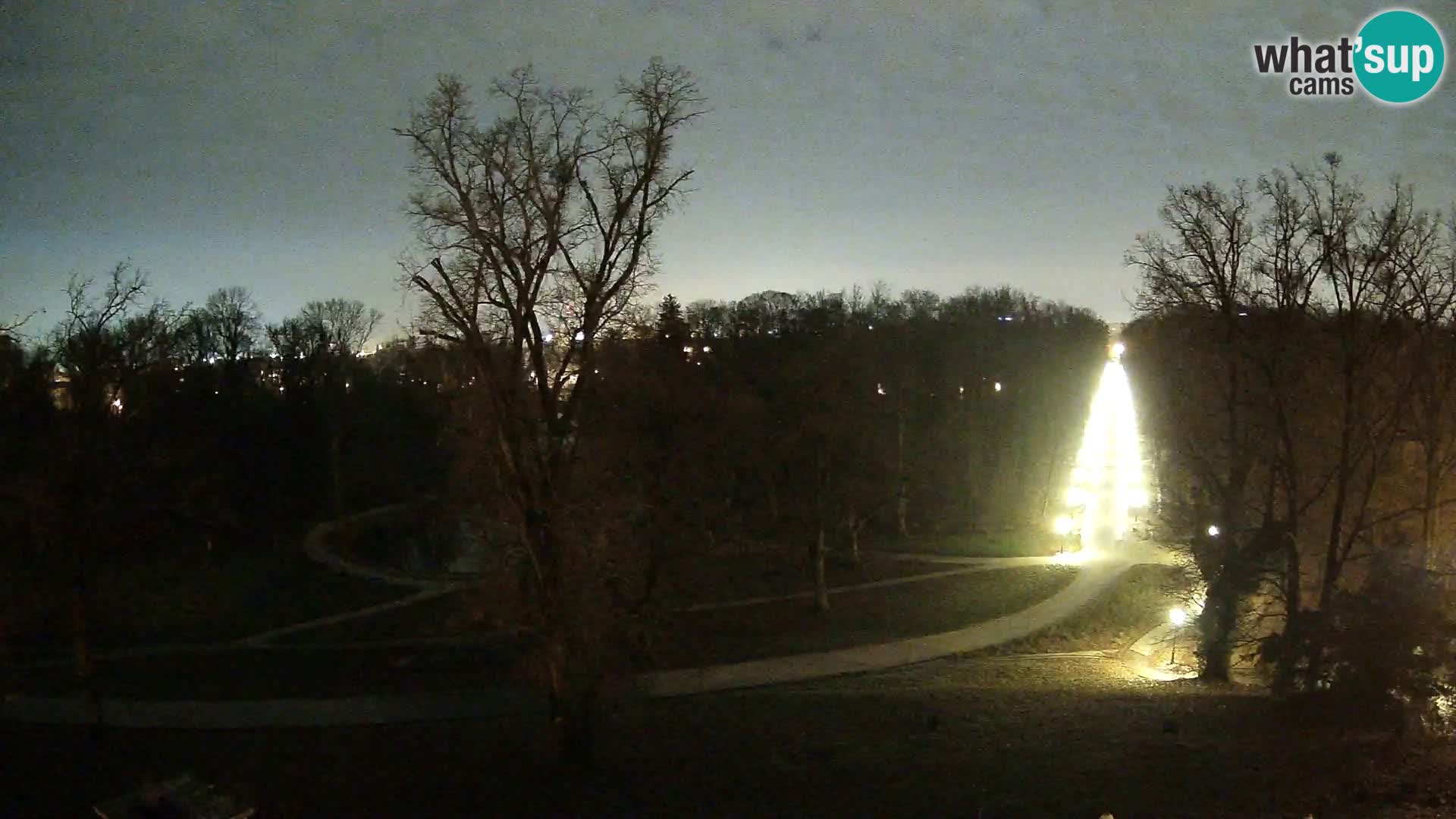 Webcam parko Maksimir – Zagabria