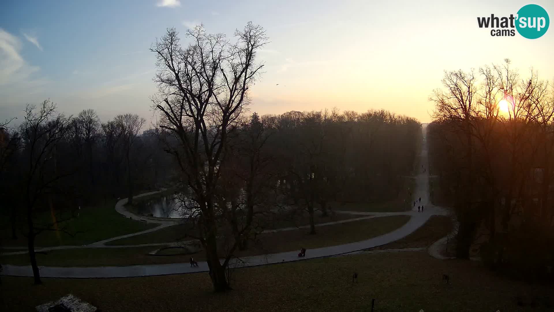 Webcam parko Maksimir – Zagabria