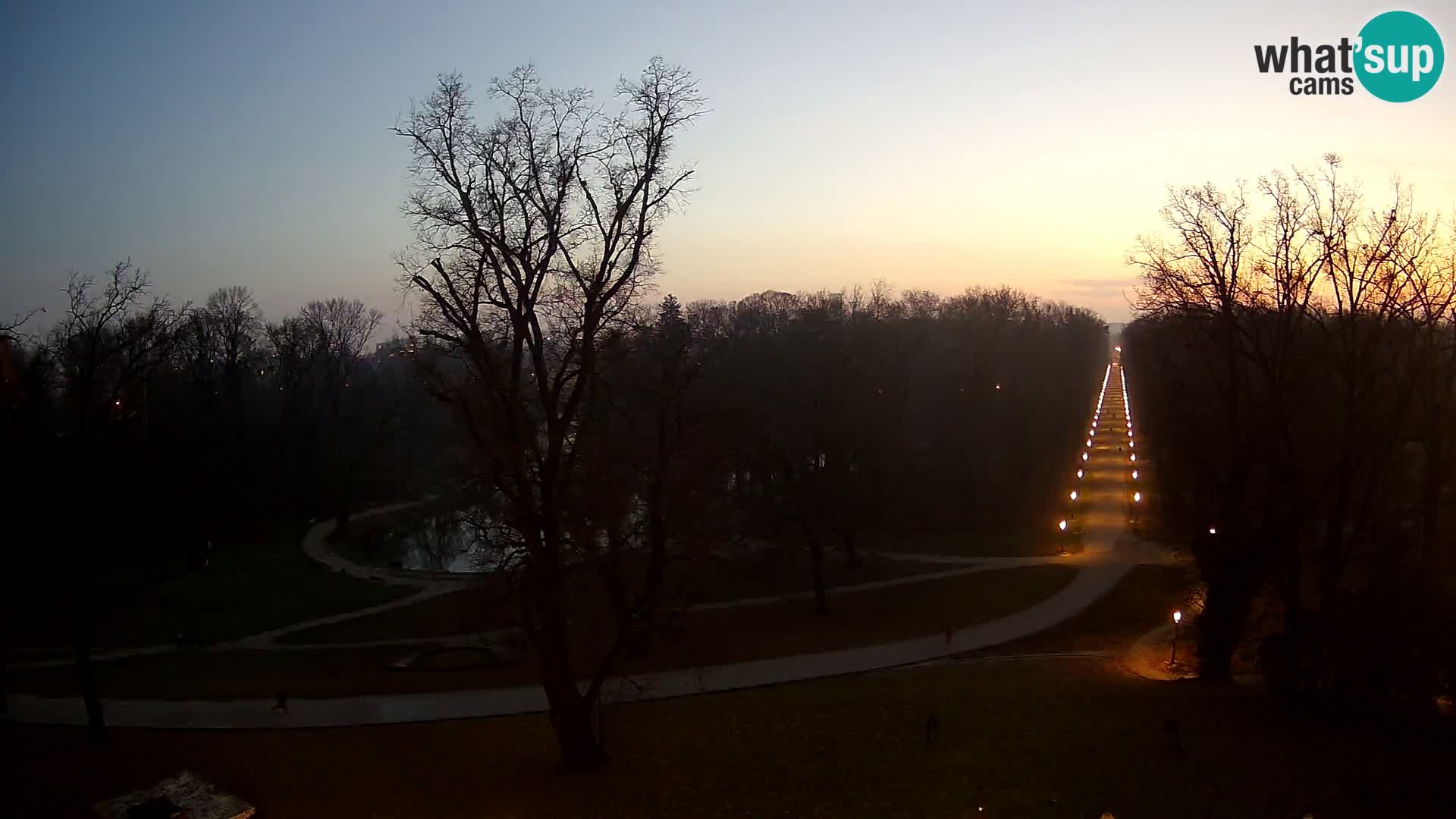 Webcam parko Maksimir – Zagabria