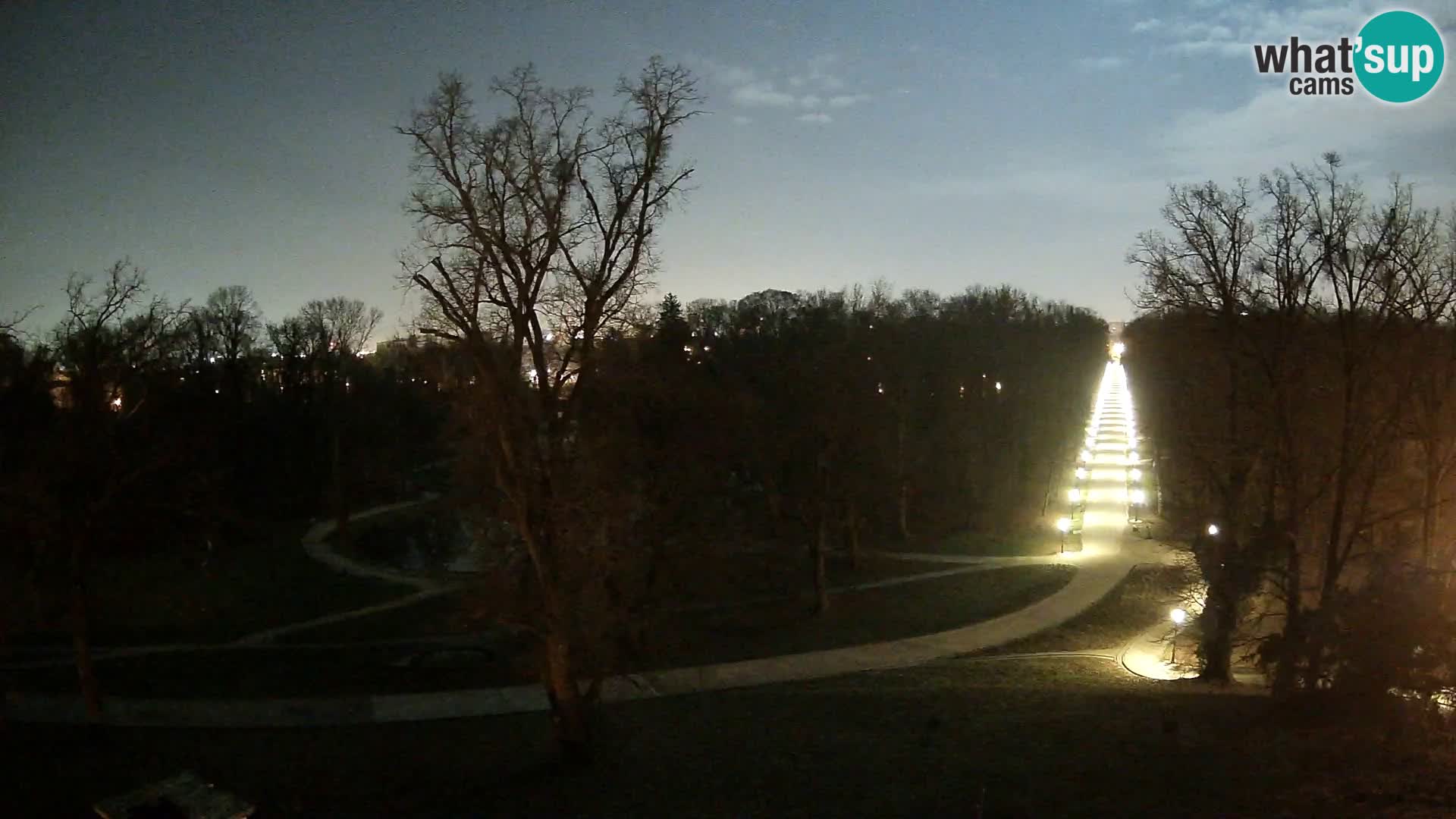 Webcam parko Maksimir – Zagabria