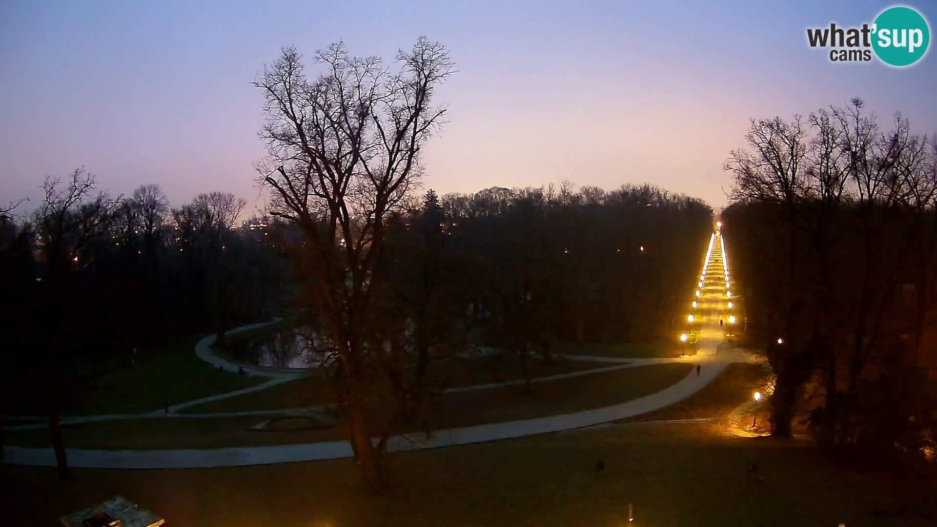 Webcam parko Maksimir – Zagabria