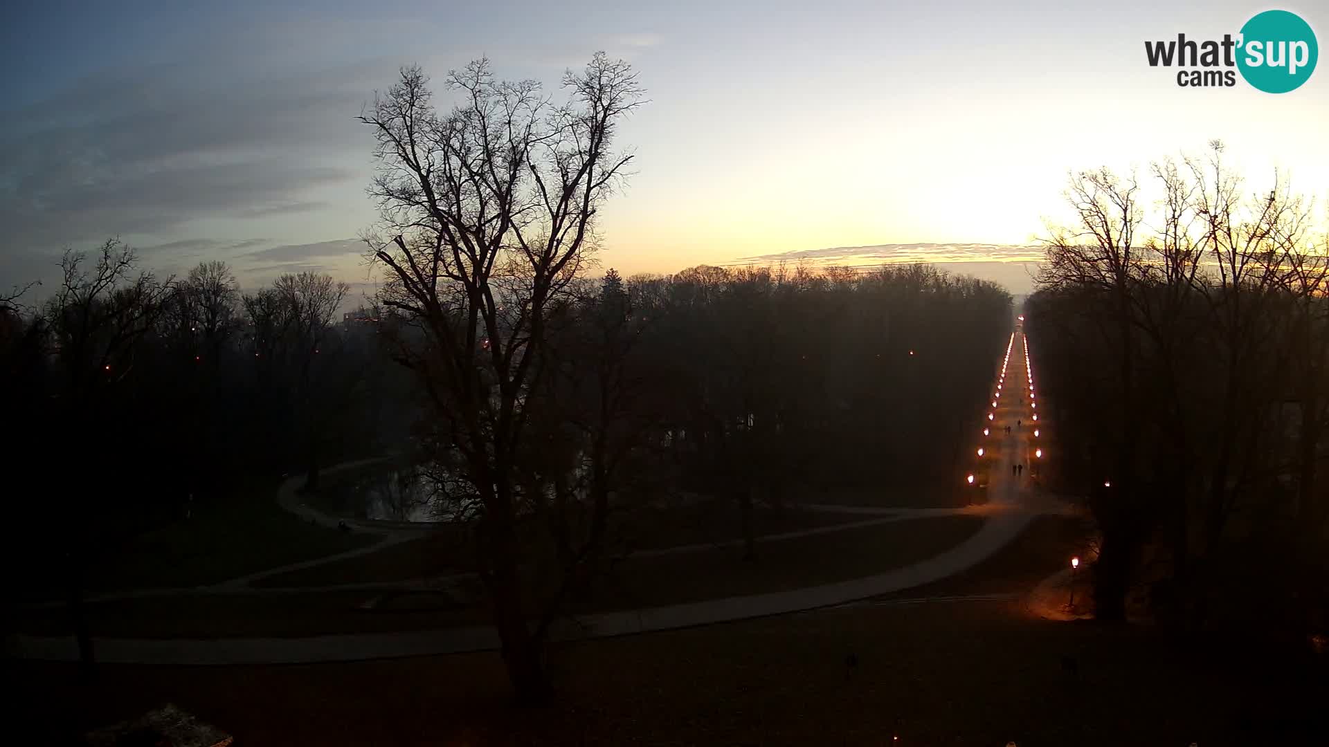 Webcam parko Maksimir – Zagabria