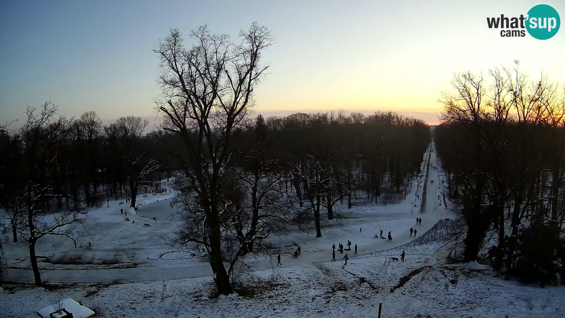 Webcam parko Maksimir – Zagabria