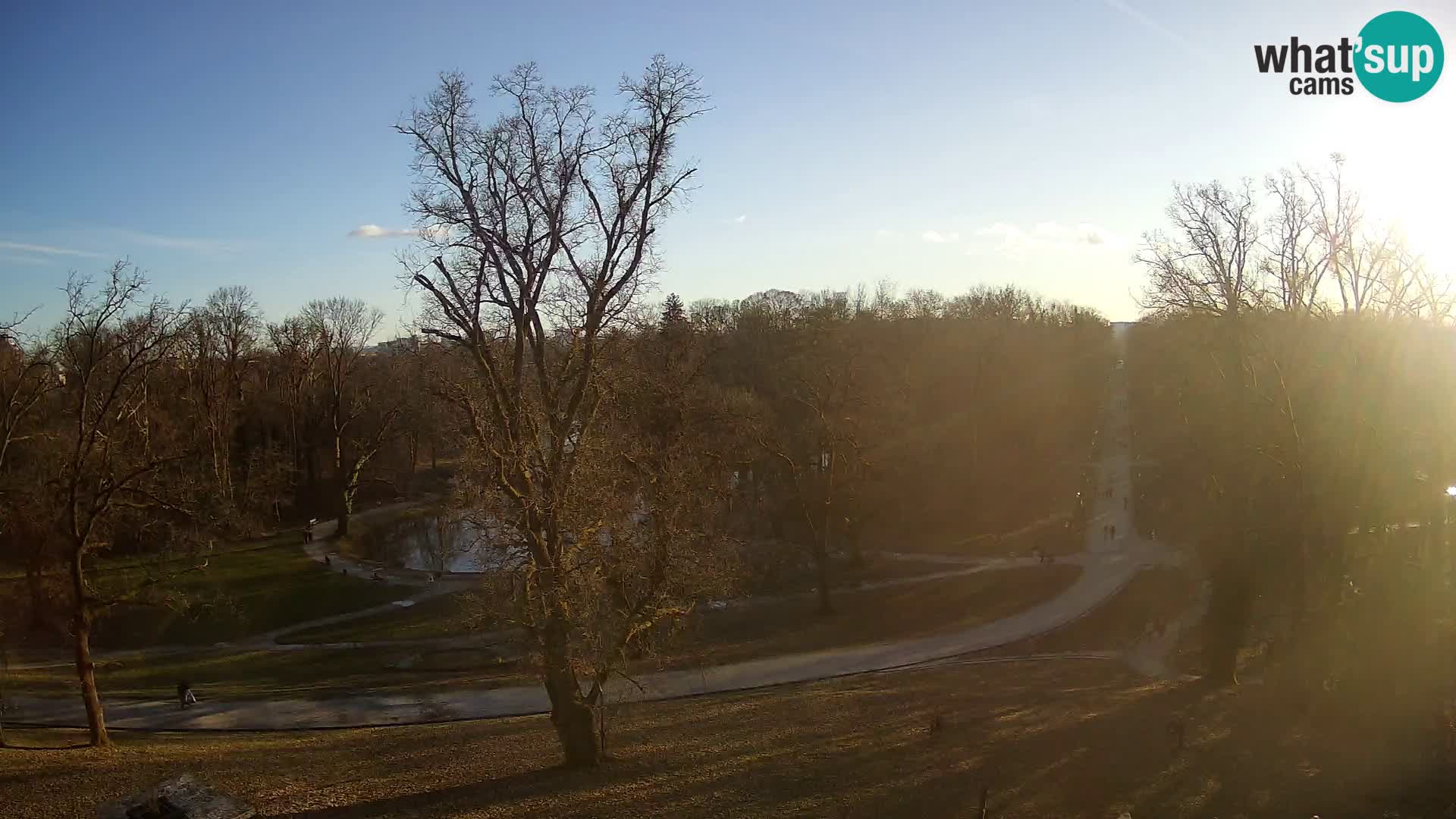 Spletna kamera park Maksimir – Zagreb