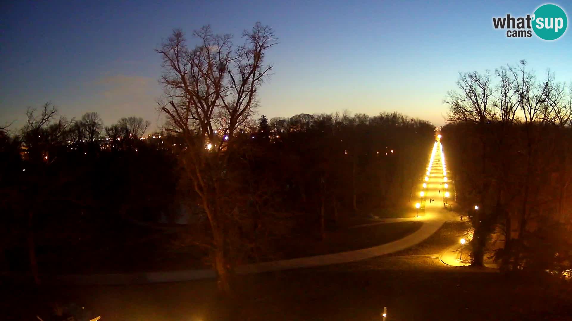 Webcam parko Maksimir – Zagabria