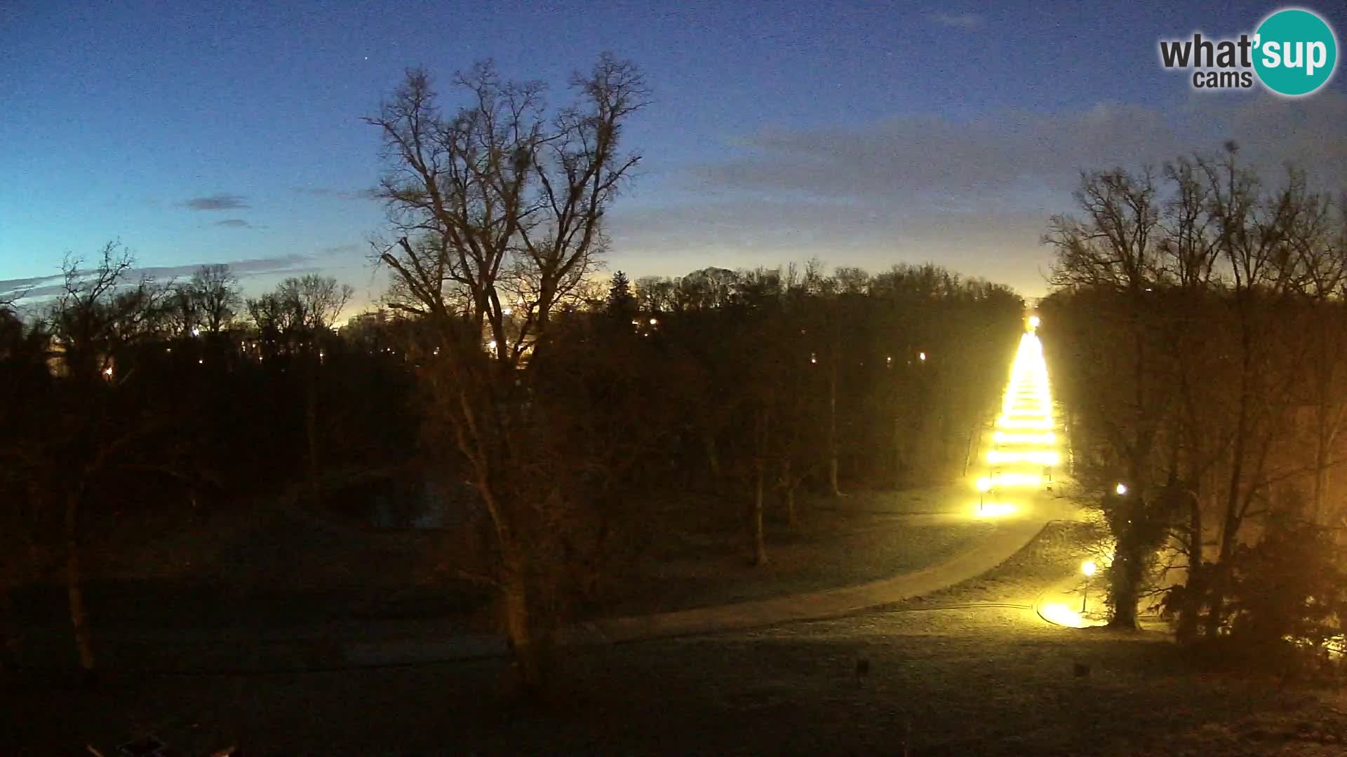 Spletna kamera park Maksimir – Zagreb