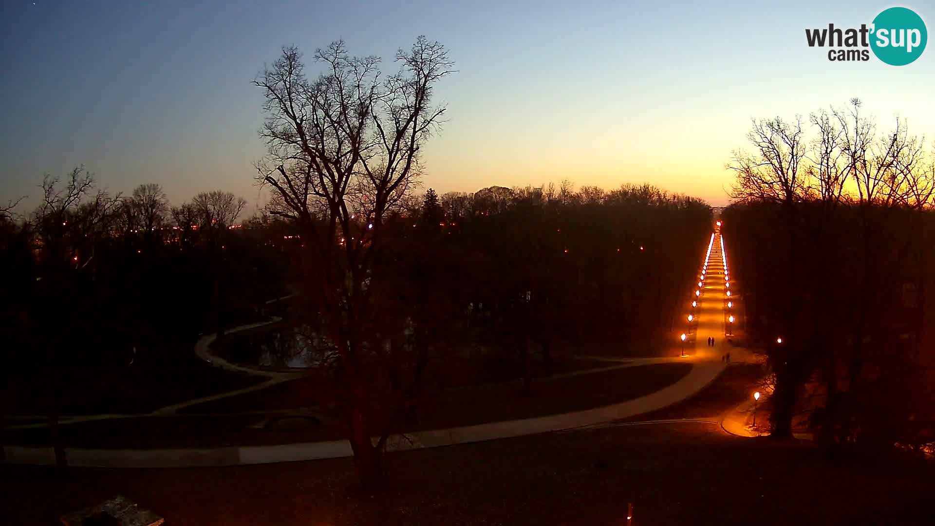 Webcam parko Maksimir – Zagabria