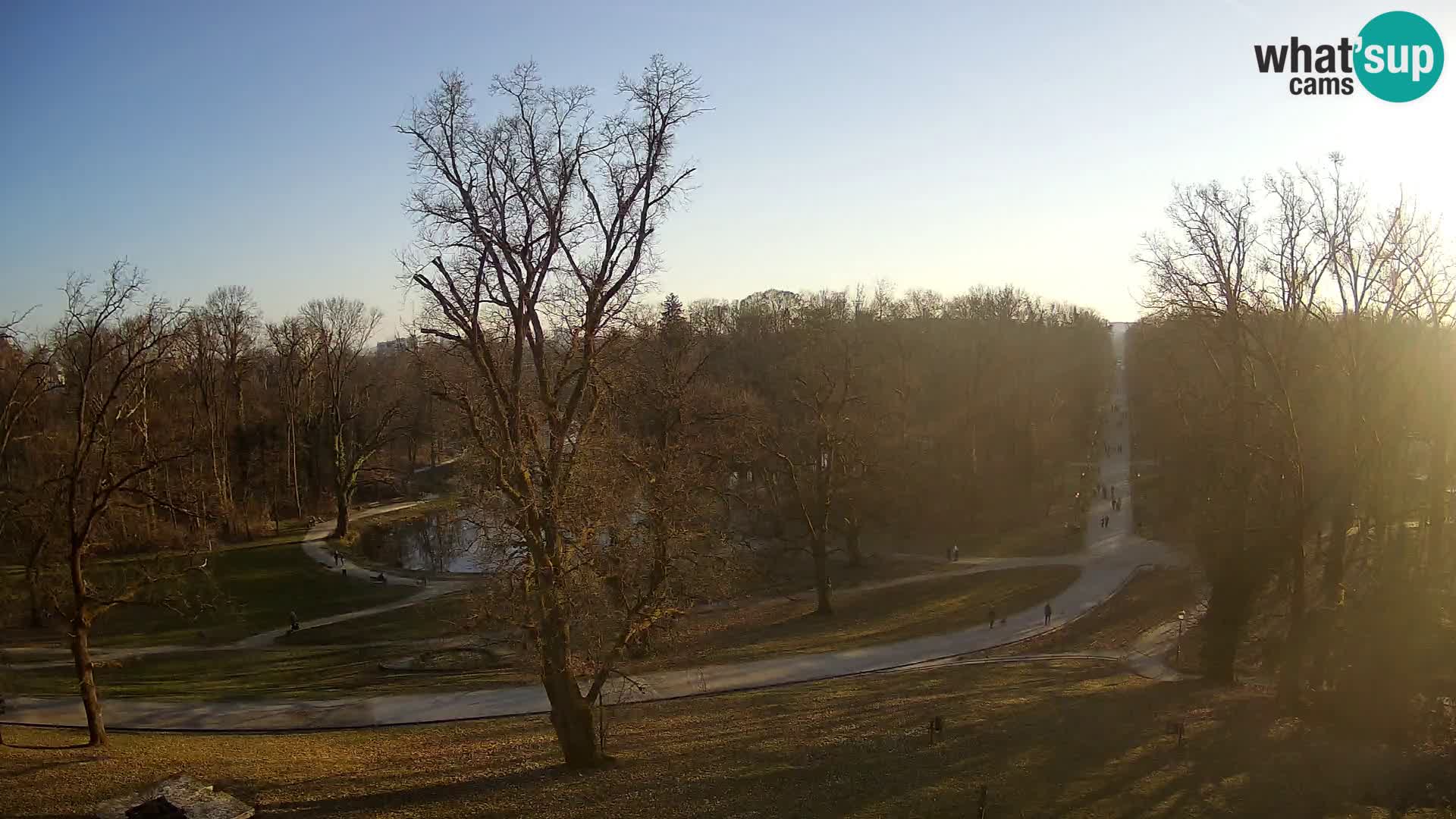 Webcam parko Maksimir – Zagabria