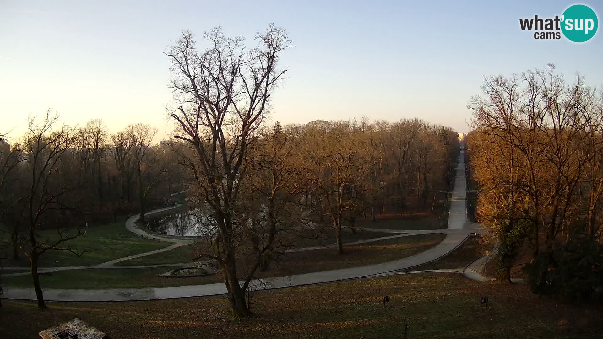 Webcam parko Maksimir – Zagabria