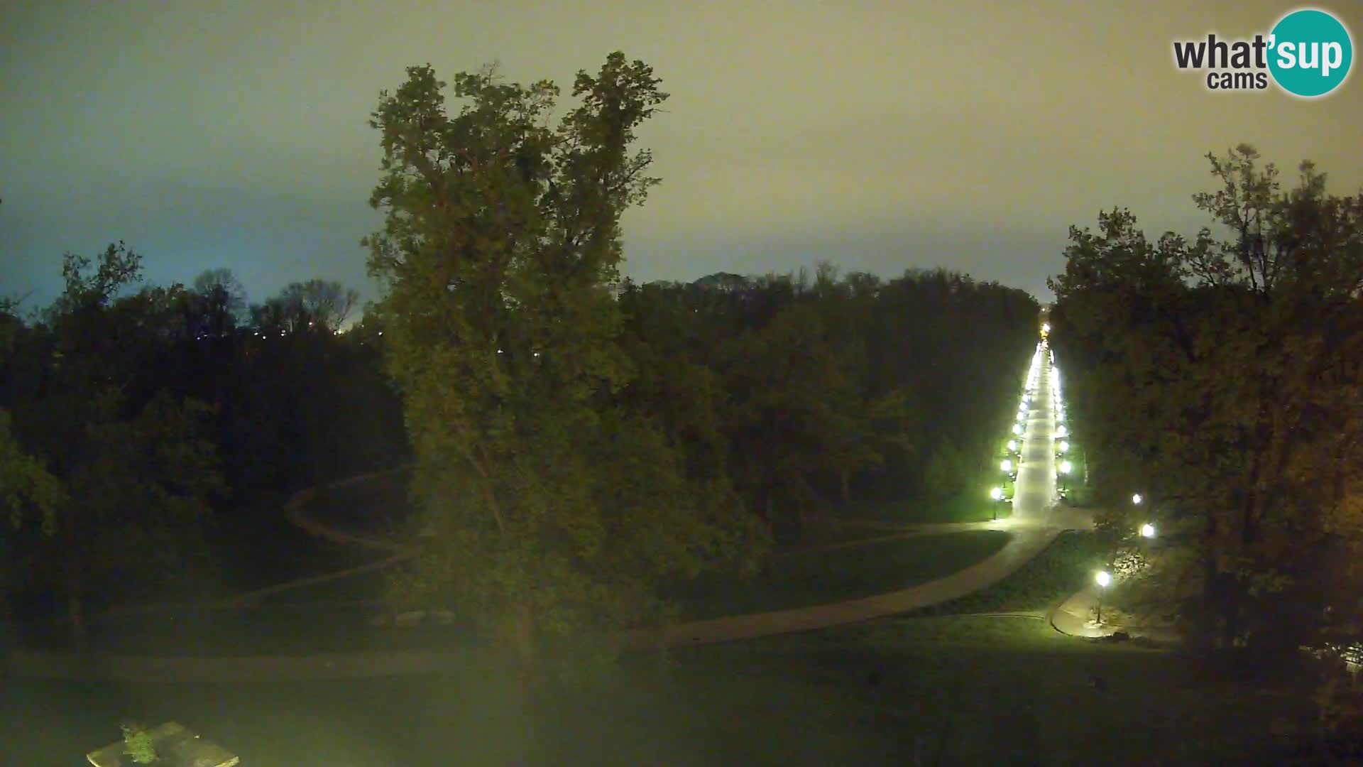 Webcam parko Maksimir – Zagabria