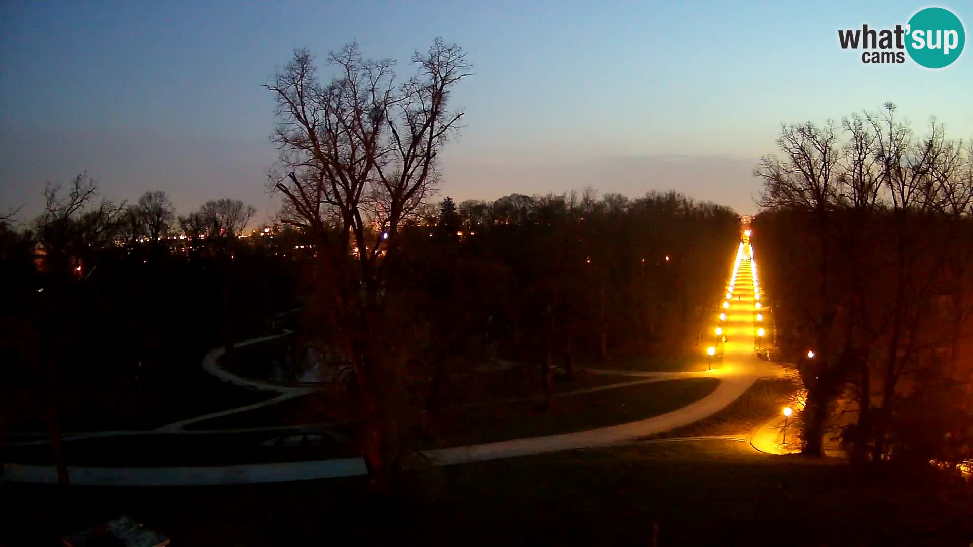 Webcam parko Maksimir – Zagabria