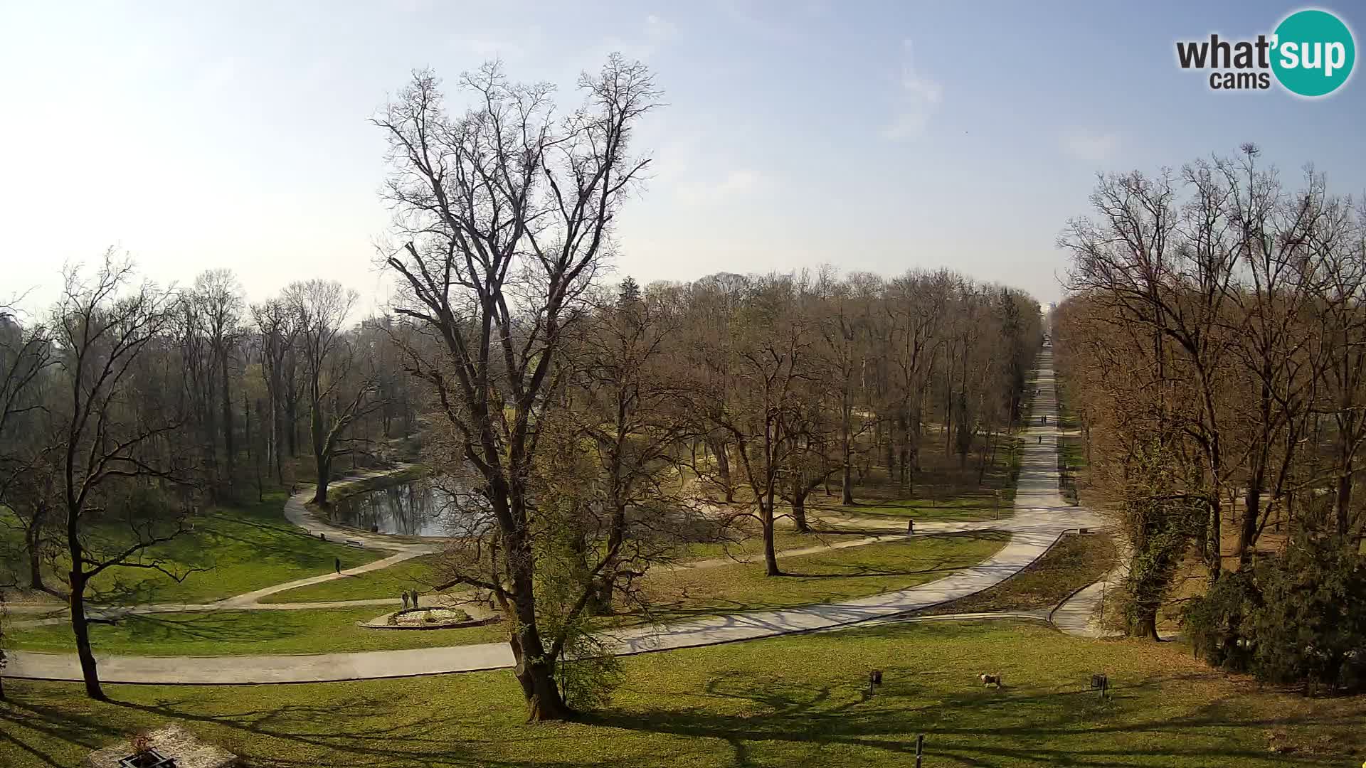 Webcam parko Maksimir – Zagabria