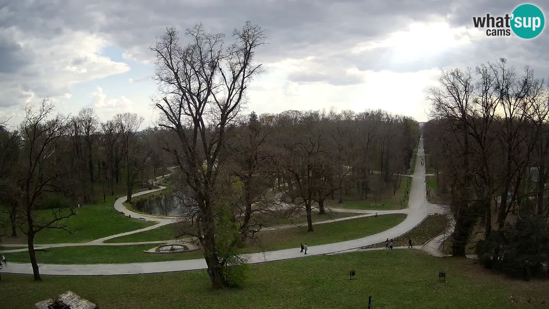 Webcam parko Maksimir – Zagabria