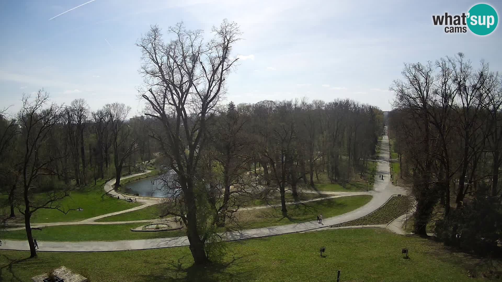 Webcam parko Maksimir – Zagabria