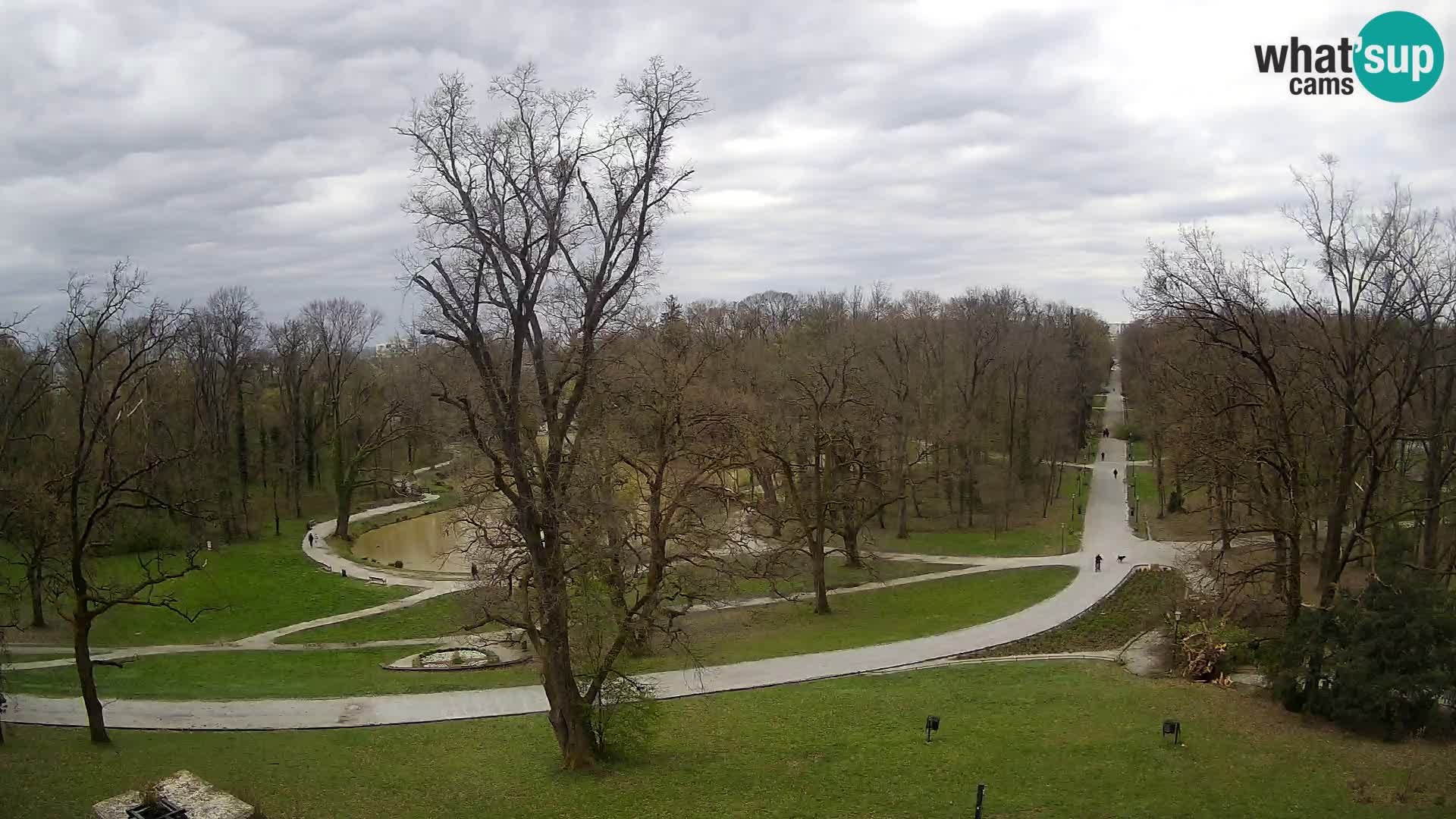 Webcam parko Maksimir – Zagabria