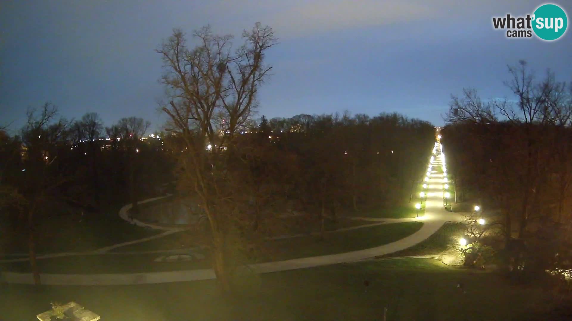 Webcam parko Maksimir – Zagabria