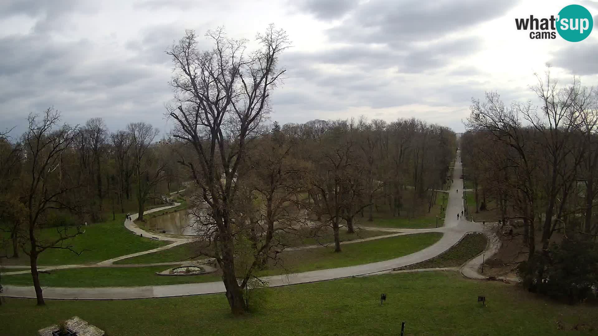 Webcam parko Maksimir – Zagabria