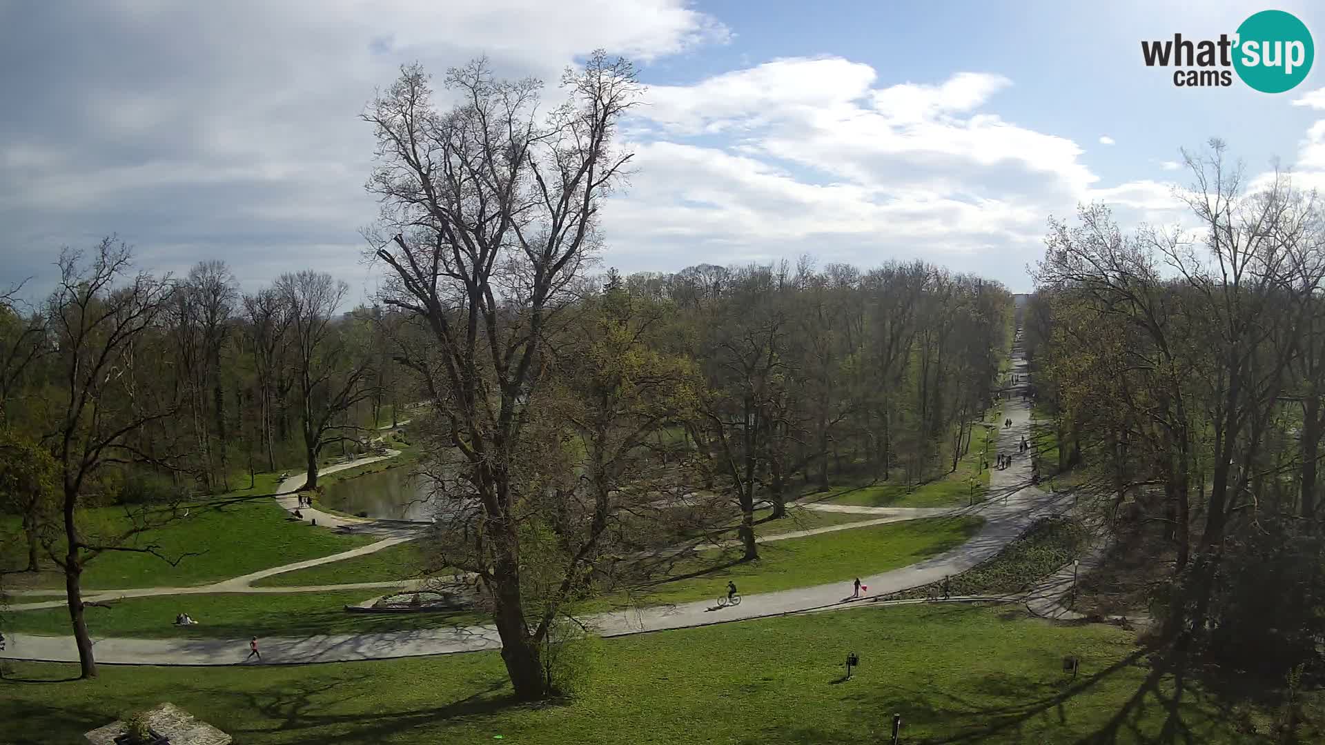 Webcam parko Maksimir – Zagabria