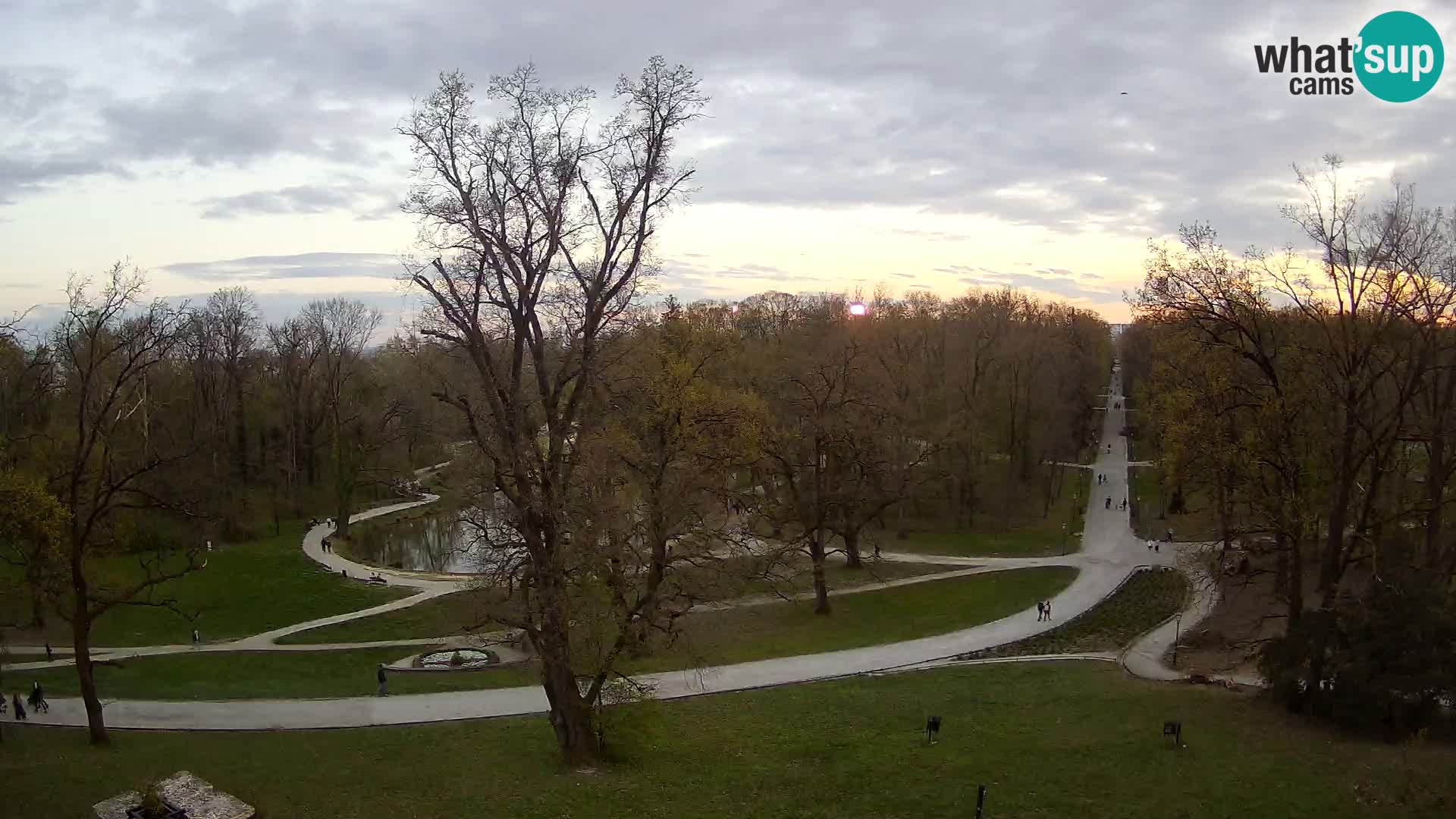 Spletna kamera park Maksimir – Zagreb