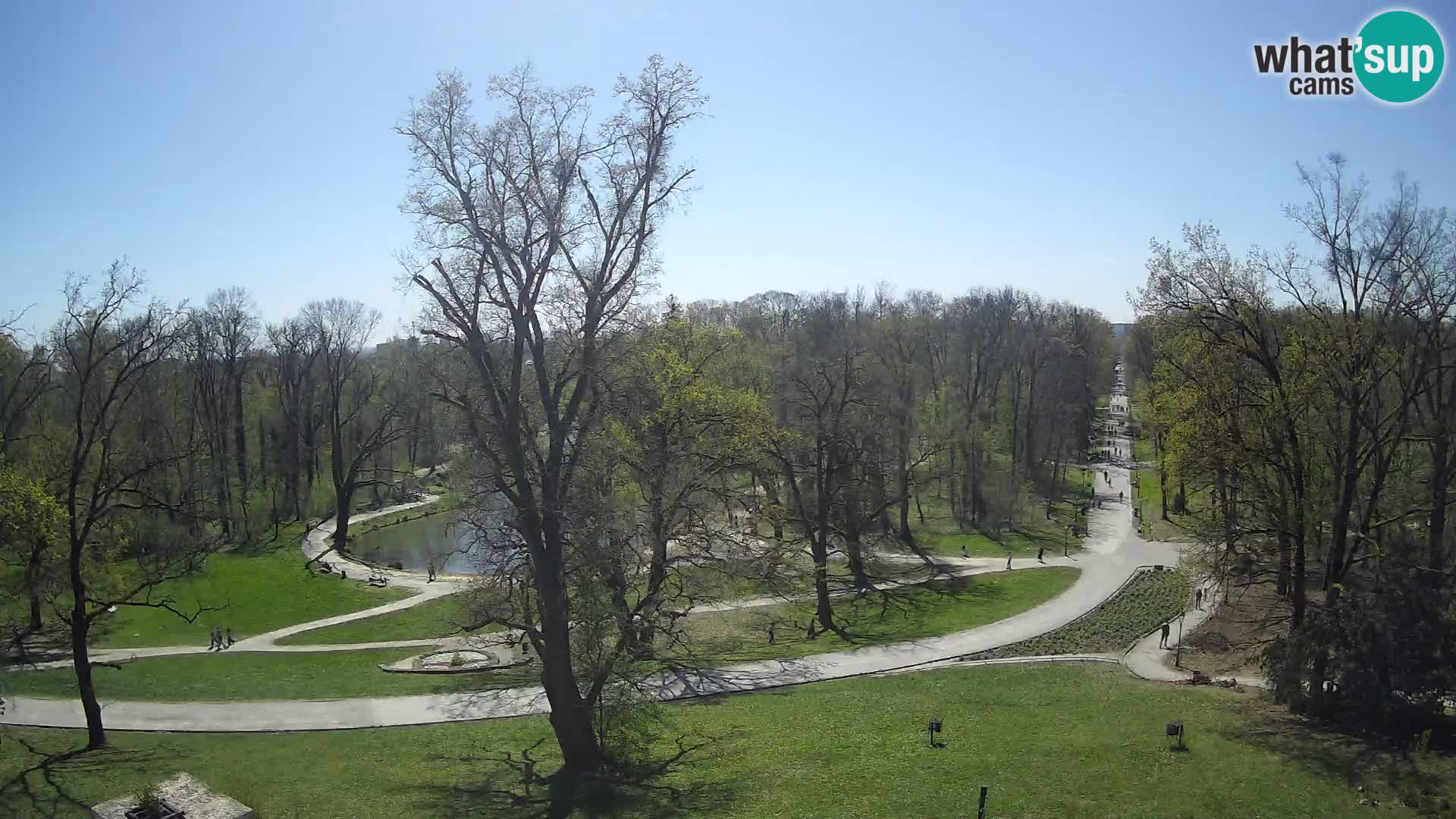 Webcam parko Maksimir – Zagabria