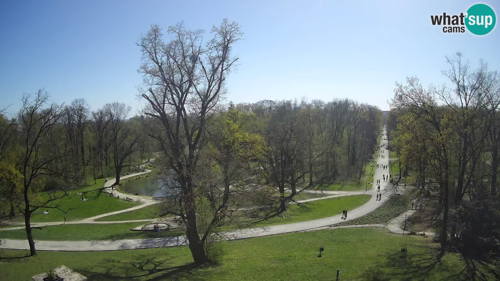 Webcam parko Maksimir – Zagabria