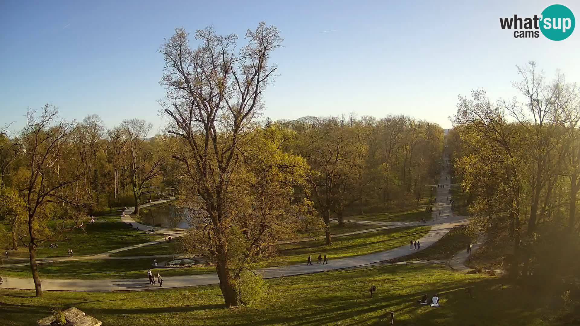 Webcam parko Maksimir – Zagabria