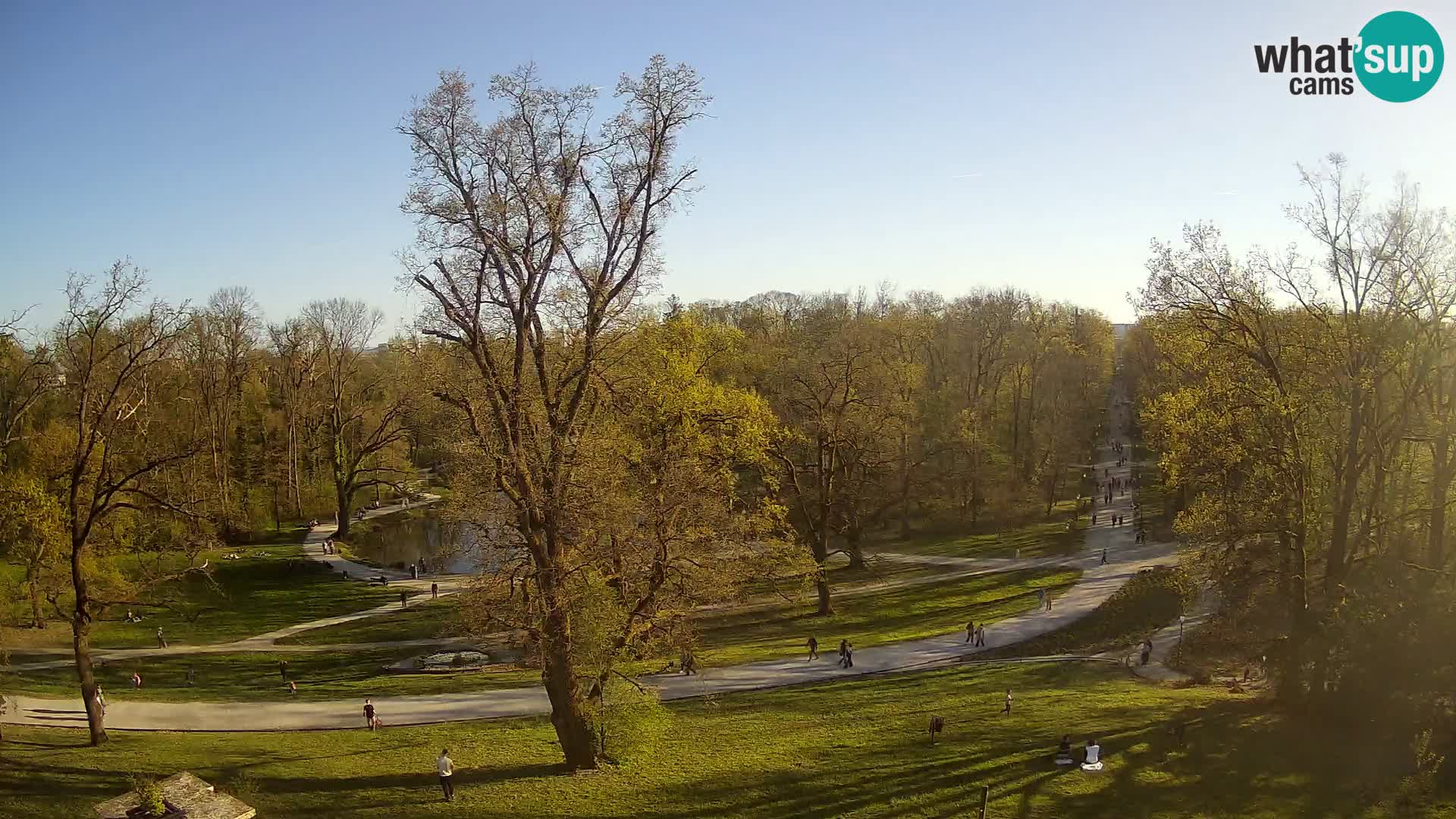Webcam parko Maksimir – Zagabria