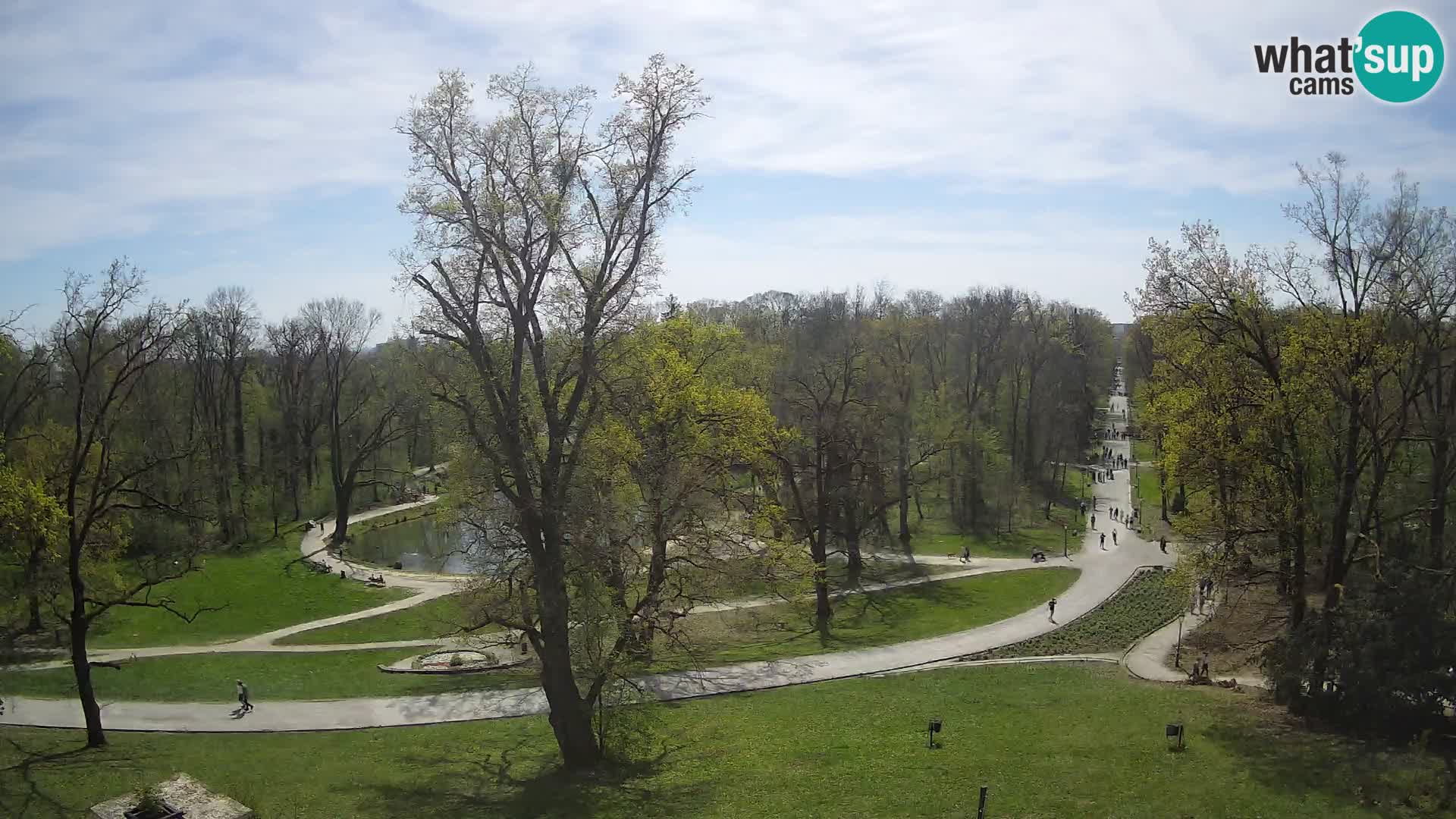 Spletna kamera park Maksimir – Zagreb