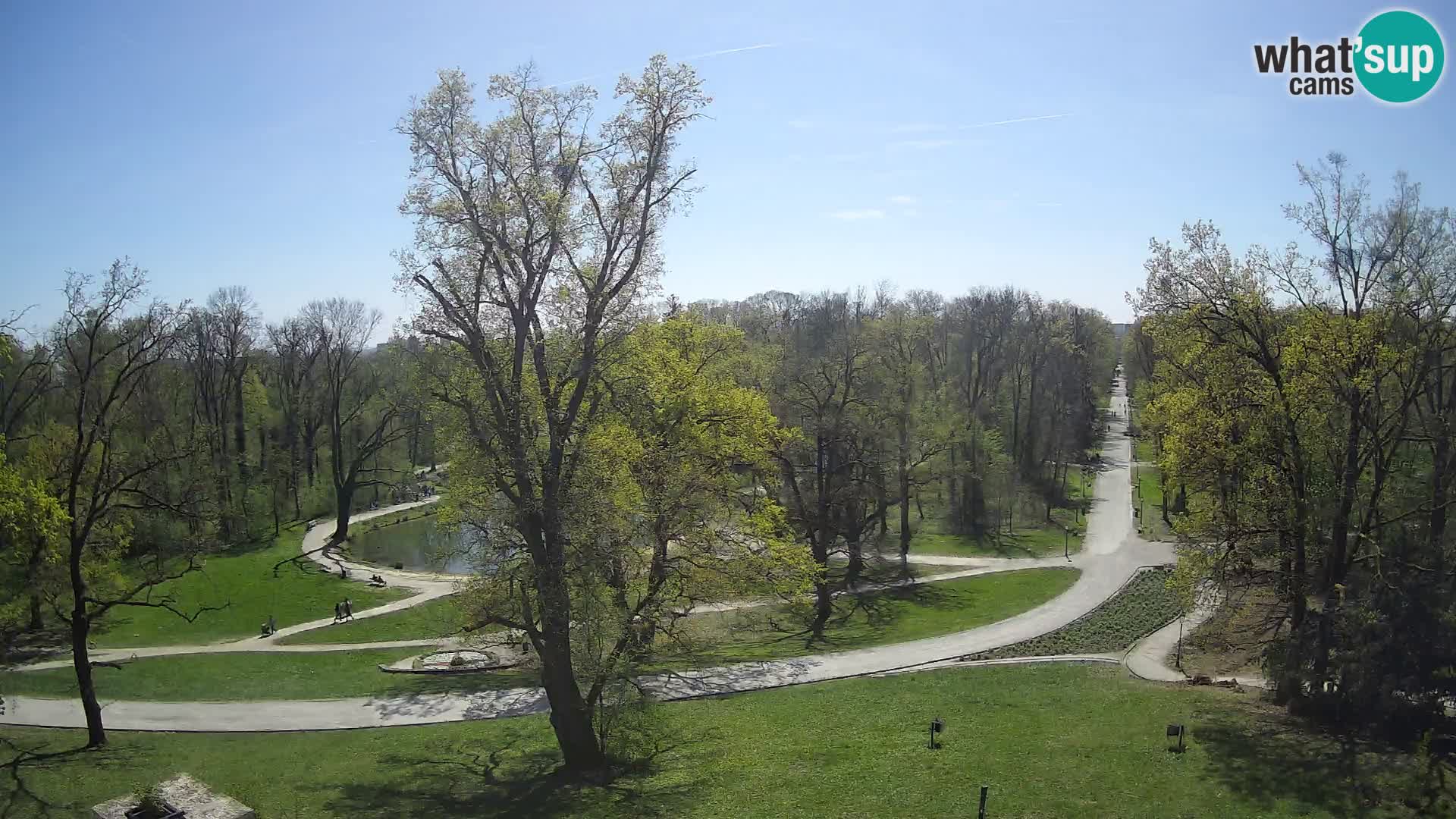 Webcam parko Maksimir – Zagabria